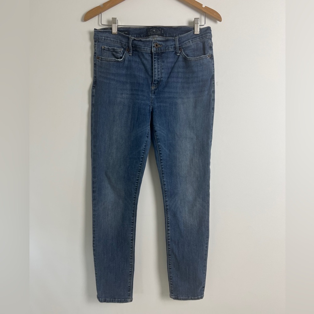 Lucky Brand Brooke Legging Medium Wash Skinny Jeans Size 31